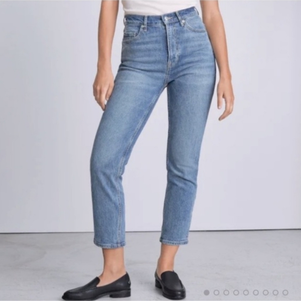 Everlane The Cheeky Jean Crop Light Wash Size 27